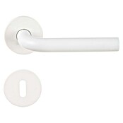 Conjunto de picaporte (Acero inoxidable, Curvado) | BAUHAUS