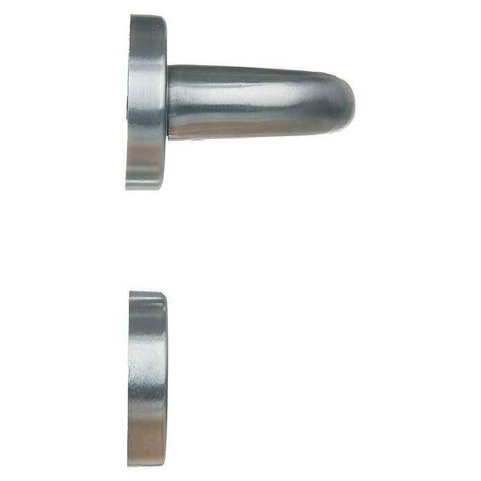 Conjunto de picaporte Arona (Aluminio, Curvado) | BAUHAUS