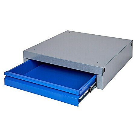Küpper Profi Modul System Schublade Unterbau (L x B x H: 56 x 55 x 13 cm, Ultramarinblau)
