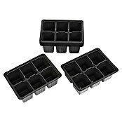 Floraworld Lonček za gojenje  (Do x Š x V: 18 x 13,5 x 6 cm, 60 kos, Črne barve) | 7482 - Frühanzucht | IAGG - Gartenartikel | IAG - Außenbereichsausstattung | IA - Gartenhartware | I - Stadtgarten | BAUHAUS