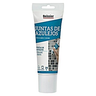 Beissier Masilla Juntas de azulejos (Blanco, 200 ml)