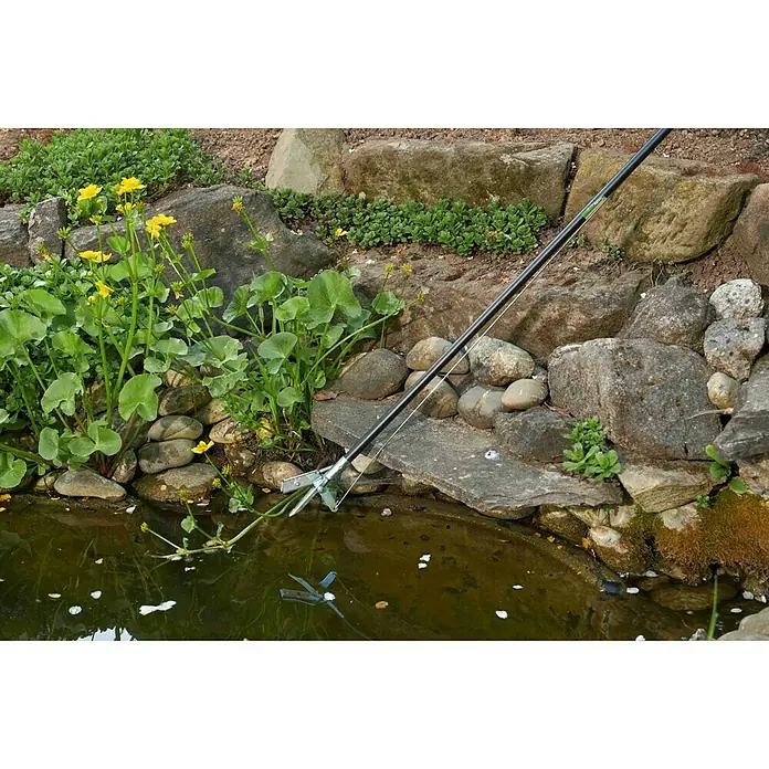 Freund Victoria Teichschere - Länge: 124 cm - Teichreinigungswerkzeug mit Teleskopstiel zum Entfernen von Pflanzenresten. Ideal für saubere Teiche.