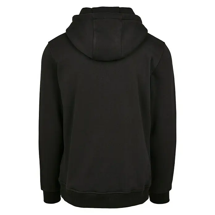 Kapuzenpullover Handcrafter - Schwarz, Größe: XXL - Schwarzer Hoodie mit Kapuze von hinten. Der Kapuzenpullover ist schlicht und ohne Aufdruck, ideal für Alltag und Sport.