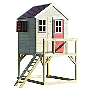 Wendi Toys Spielhaus Storch (Glas, Natur/Rot)