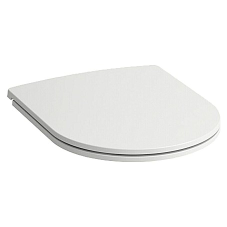 WC-Sitz (Duroplast, Weiß, Mit Absenkautomatik, L x B x H: 44,5 x 37 x 4,5 cm)