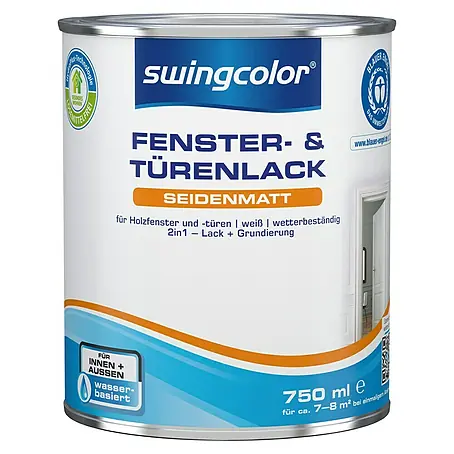 swingcolor  Fenster- & Türenlack Acryl