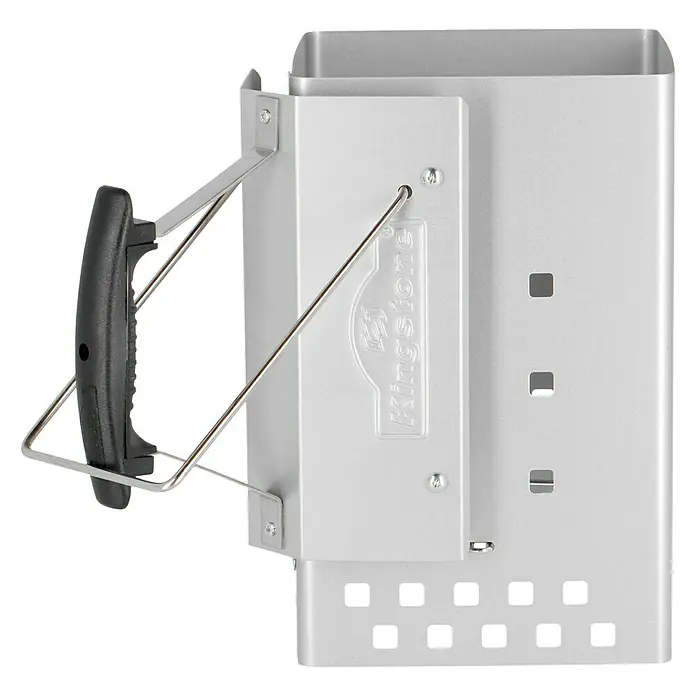 Kingstone Anzündkamin - L x B x H: 19 x 19 x 30 cm - Ein Holzkohleanzünder von Kingstone. Ideal zum schnellen und effizienten Anzünden von Holzkohle für Grills, ein unverzichtbares Grillzubehör.