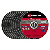 Einhell Trennscheibe (Durchmesser Scheibe: 115 mm, Stärke Scheibe: 1 mm, 10 Stk.) | BAUHAUS