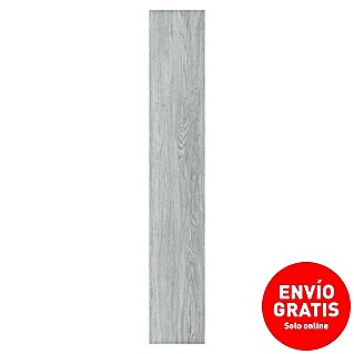 Suelo de vinilo SPC Silver Grey (1.220 x 184 x 5 mm)