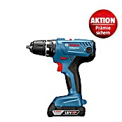 Bosch Professional Akku-Schlagbohrschrauber GSB 18V-21 L-Boxx (18 V, 2 Akkus, 2 Ah, Leerlaufdrehzahl: 0 U/min - 1.800 U/min)