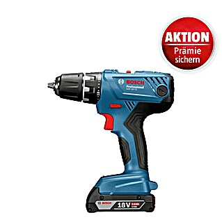 Bosch Professional AMPShare 18V Akku-Schlagbohrschrauber GSB 18V-21 L-Boxx (18 V, 2 Akkus, 2 Ah)