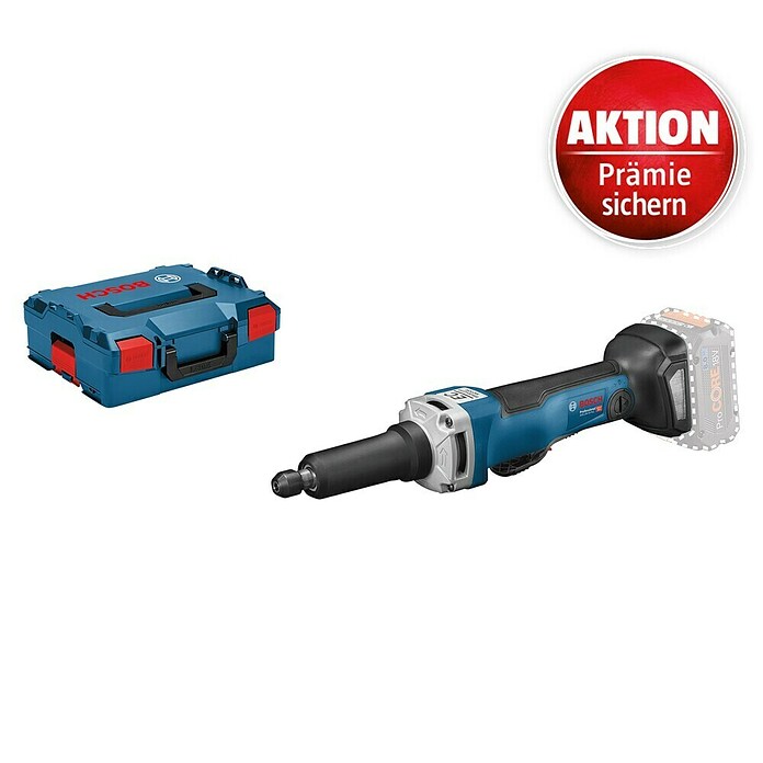 Bosch Professional AMPShare 18V Akku-Geradschleifer GGS 18V-23 PLC (18 V, Ohne Akku, Leerlaufdrehzahl: 23.500 U/min) | BAUHAUS