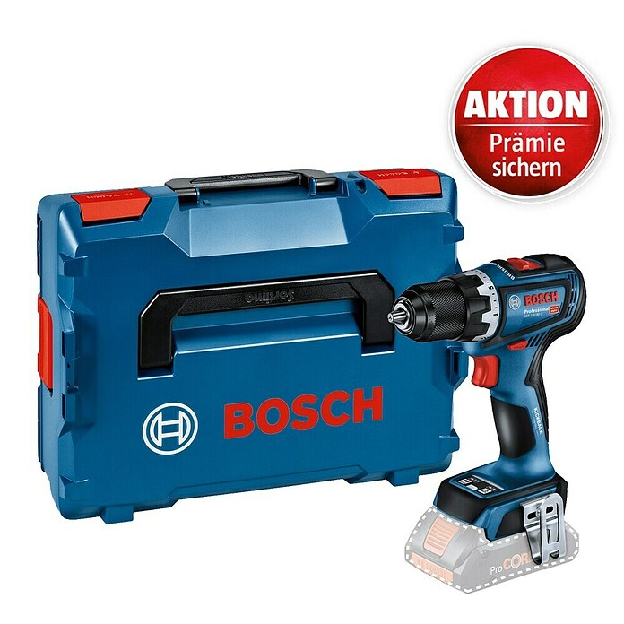 Bosch Professional AMPShare 18V Akku-Bohrschrauber GSR 18V-90 C (18 V, Ohne Akku, 64 Nm, Inkl. L-Boxx 136) | BAUHAUS