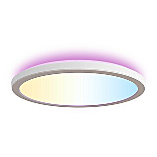 Calex Smart led-plafondlamp, rond Halo (Ø x h: 295 x 28,5 mm, 1.500 lm)