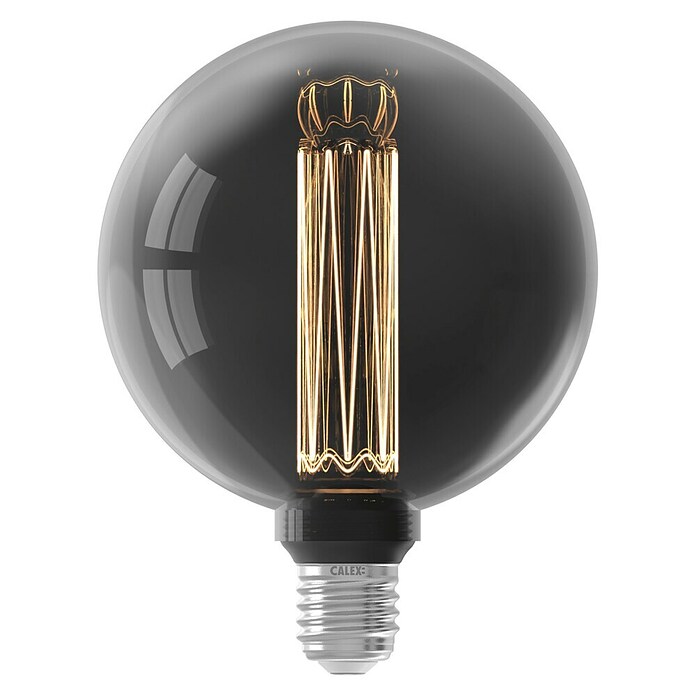 Calex Ledlamp G125 Titanium (40 lm, 3,4 W) | BAUHAUS