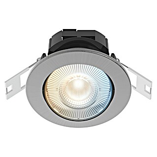 Calex Led-plafondspot Smart Downlight RVS (5 W, Kleurtemperatuur: 2.700 K - 6.500 K)