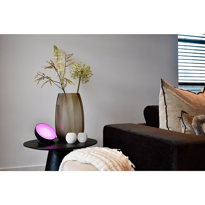 Calex Decoratieve ronde ledlamp Moodlight (Zwart, Diameter: 175 mm) | BAUHAUS
