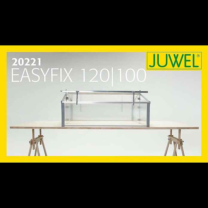Juwel Easy Fix Doppelfrühbeet (100 x 120 x 40 cm) | BAUHAUS