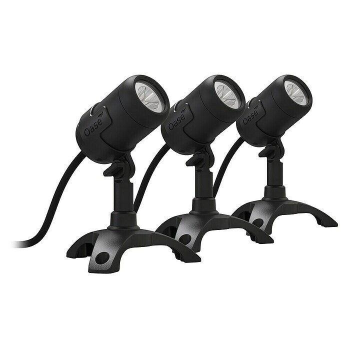 Oase LED-Spotstrahler LunAqua Connect S Set 3​ (Anzahl LED: 3 Stk., Warmweiß) | BAUHAUS