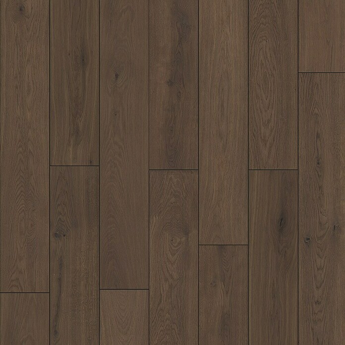 LOGOCLIC Vinto Laminat Classic (Eiche Cocoa, Landhausdiele, 1 288 x 195 x 8 mm) | BAUHAUS