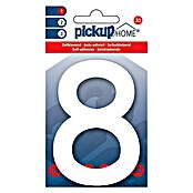 Pickup 3D Home Número (Altura: 10 cm, Plástico, Motivo: 8)