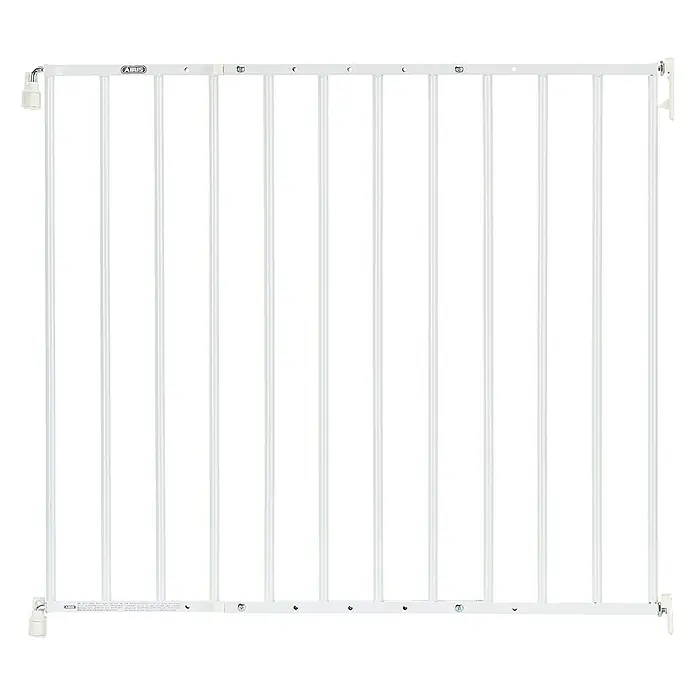 Abus Sicherheitsgitter Tim - Verstellbar: 60 cm - 107 cm - Weißes ABUS Kinderschutzgitter für Treppen und Türen, um die Sicherheit von Kindern zu gewährleisten. Einfache Installation und zuverlässiger Schutz vor Stürzen.