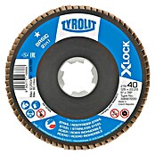 Tyrolit Lamellenschijf Zircon Power 40 X-Lock (Diameter: 125 mm, Korreling: 40) | BAUHAUS