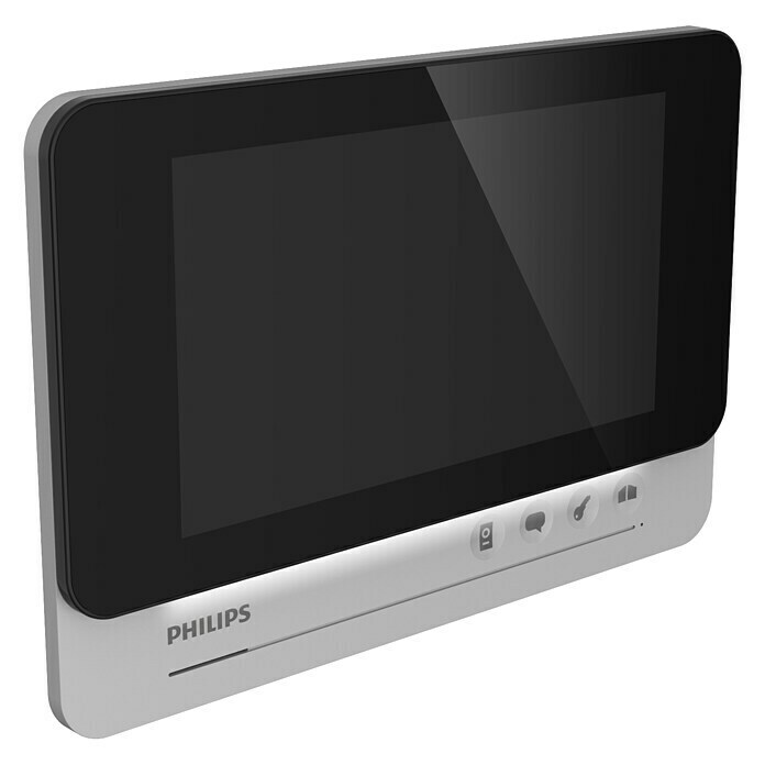 Philips WelcomeEye Türsprechanlagen-Monitor7″, 800 x 480 Pixel Left Side View