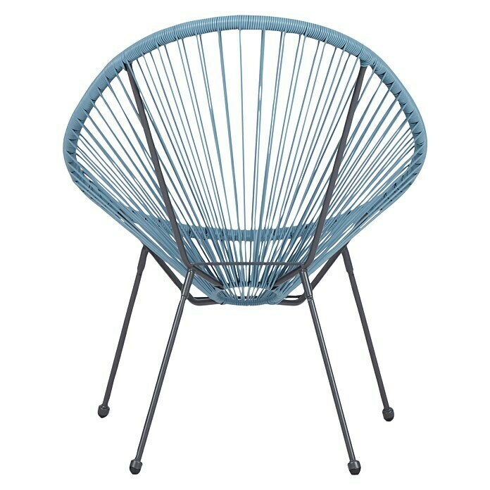 Gartensessel RelaxL x B x H: 73 x 76 x 89 cm, Kunststoff, Ombre Blue Unknown