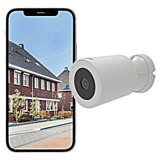 Calex Smart IP-buitencamera Smart Spotlight Camera (2.048 x 1.536 pixels (2K-HD), Infrarood bewegingssensor)