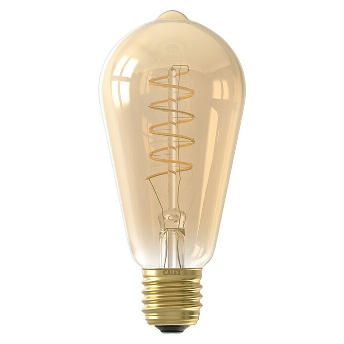 Calex Ledlichtbron ST64 Goud (5,5 W, 470 lm, G (A tot G)) | BAUHAUS