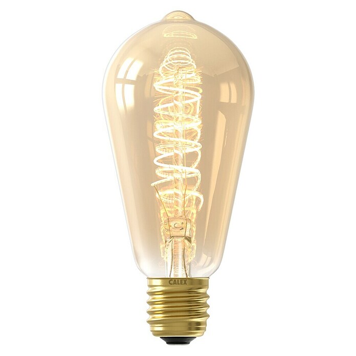 Calex Ledlichtbron ST64 Goud (5,5 W, 470 lm, G (A tot G)) | BAUHAUS