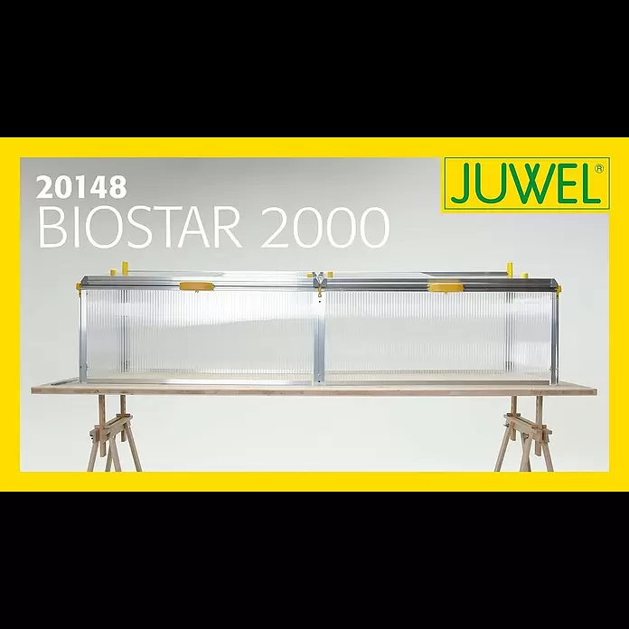 Juwel Gewächshaus Biostar Protect 2000 - 200 x 76,5 x 52 cm - JUWEL Biostar Protect 2000 MONTAGEANLEITUNG | ASSEMBLY INSTRUCTIONS