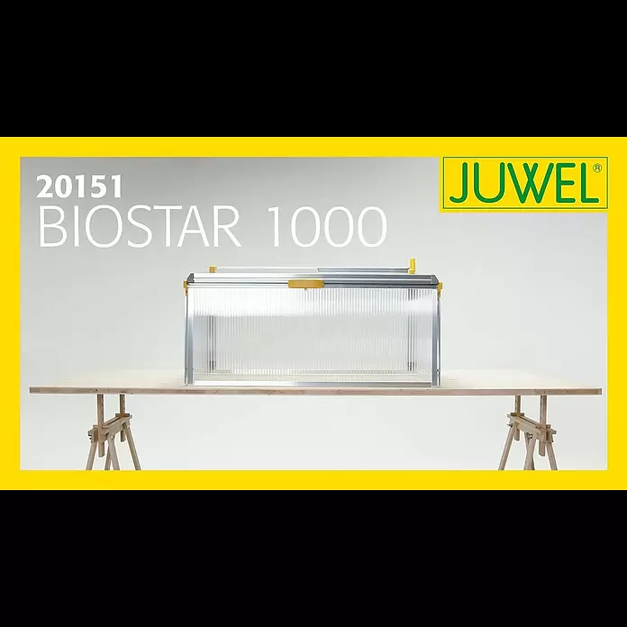 Juwel Gewächshaus Biostar Protect 1000 - 100 x 76,5 x 52 cm, Kunststoff - JUWEL Biostar Protect 1000 MONTAGEANLEITUNG | ASSEMBLY INSTRUCTIONS