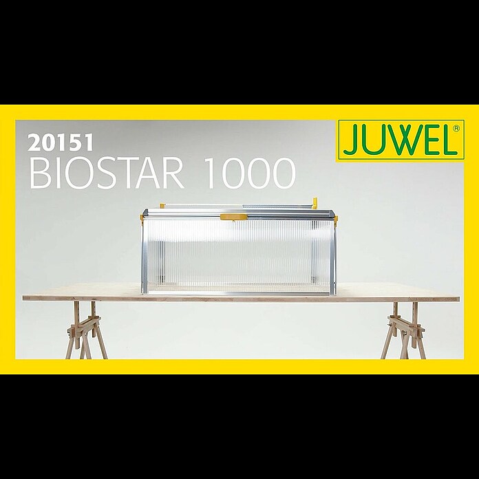 Juwel Frühbeet Biostar Protect 1000 (100 x 76,5 x 52 cm, Kunststoff) | BAUHAUS