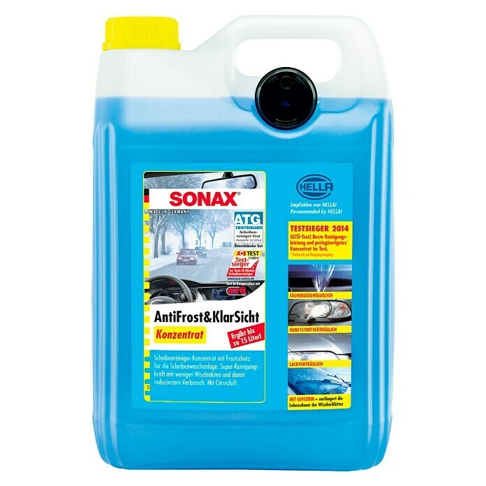 Sonax Scheibenfrostschutz-Mittel AntiFrost & KlarSicht (5 l)