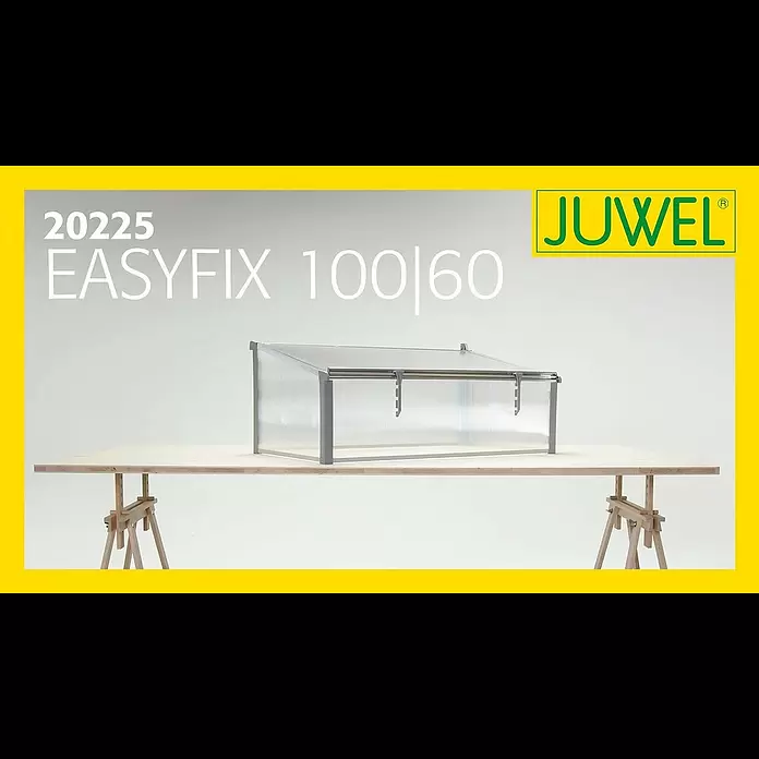 Juwel Easy Fix Frühbeet - 100 x 60 x 40 cm - JUWEL Easy Fix 100x60 MONTAGEANLEITUNG | ASSEMBLY INSTRUCTIONS