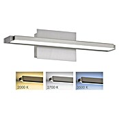 Honsel Leuchten LED-Wandleuchte Pare TW (14 W, Nickel matt, L x B x H: 11 x 40 x 10 cm)