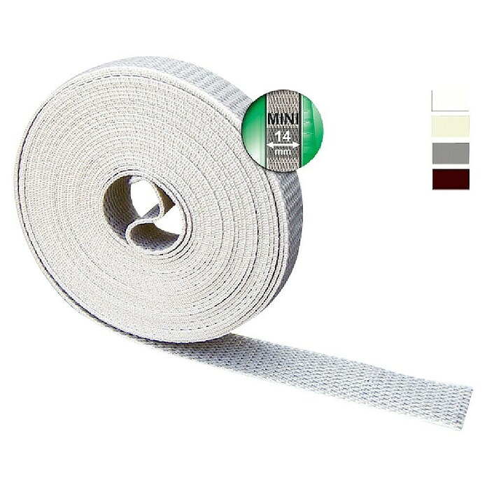 Schellenberg Rollladengurt (Braun, Länge: 4,5 m, Gurtbreite: 14 mm)
