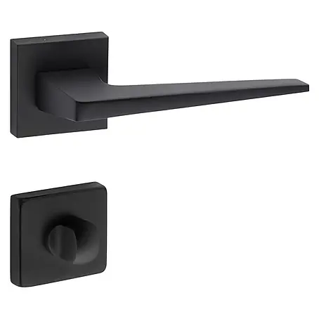 Diamond Doors Black Edition Zimmertürgarnitur WC Riverside