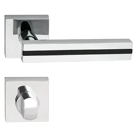 Diamond Doors Black Edition Zimmertürgarnitur WC Hampton Black