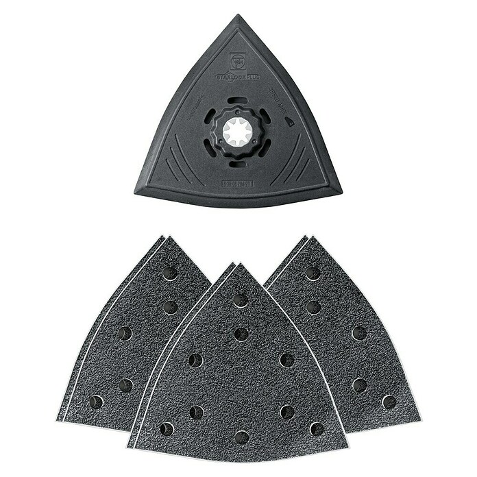 Fein Starlock Plus Set de hojas de lija SLP KL 130 (7 piezas)