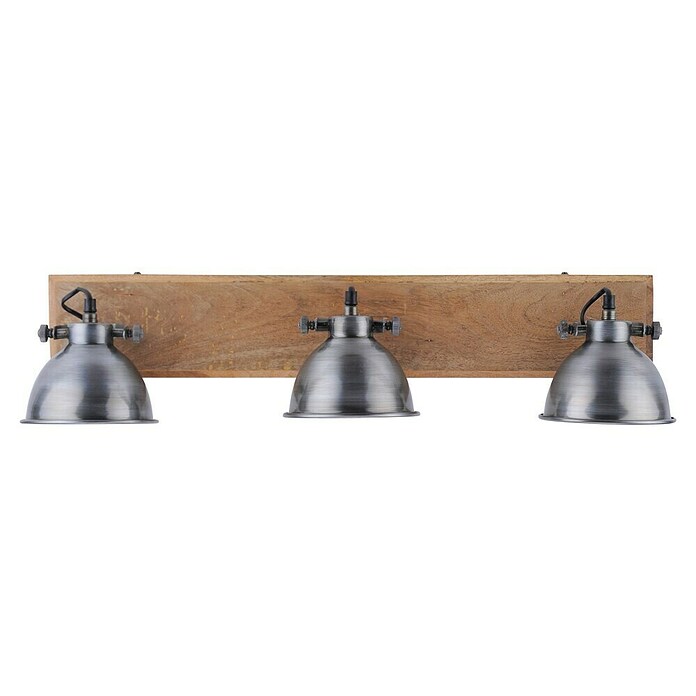 LeuchtenDirekt Samia Regleta (3 × 40 W, Color: Hierro, L x An x Al: 71 x 16 x 22,5 cm)