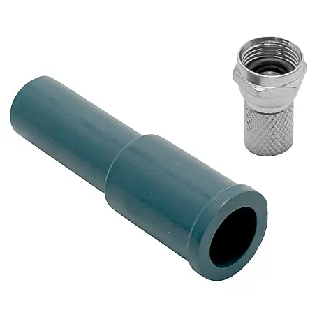 Metronic  Conector F + Capuchón protección