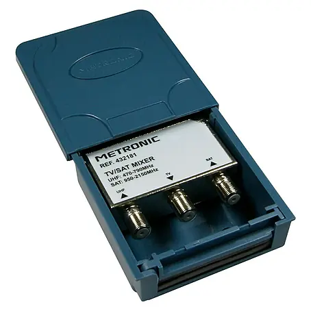 Metronic  Acoplador de conector en F SAT/Terrestre