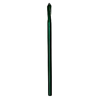 Poste para cercado Tornapuntas Quick Fix (Altura: 2,4 m, Diámetro: 40 mm, Verde oscuro, Acero)