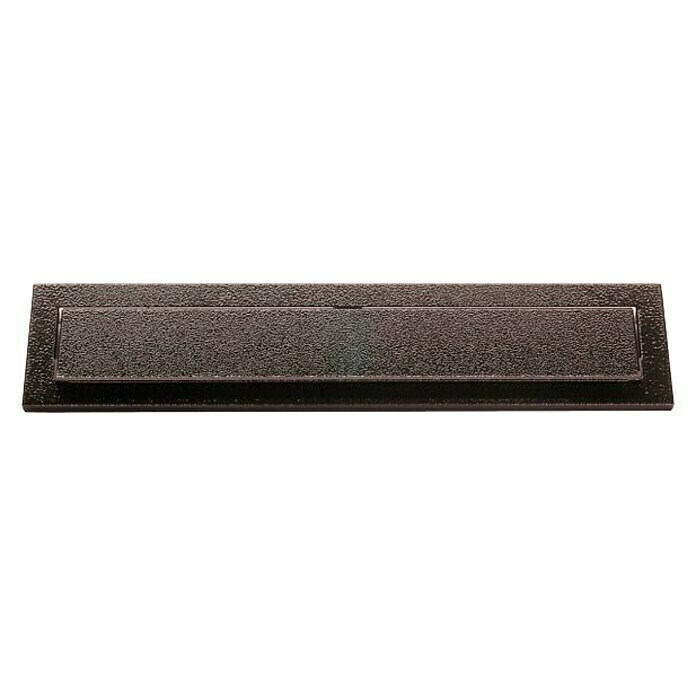 Arregui Bocacartas C-604 (L x An x Al: 24,8 x 7,3 x 2 cm, Negro, Chapa de acero galvanizada)