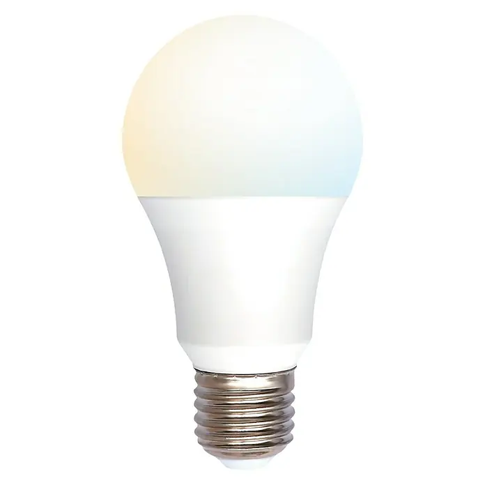 Garza Smart Home Bombilla LED - E27, Intensidad regulable, Blanco neutro, 1.060 lm, 12 W - Primer plano de una bombilla LED de bajo consumo, que combina diseño moderno y funcionalidad. Ideal para iluminación ambiental.