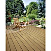 b!design WPC-Terrassendiele Teak (Teak, 300 x 13,8 x 2,25 cm)
