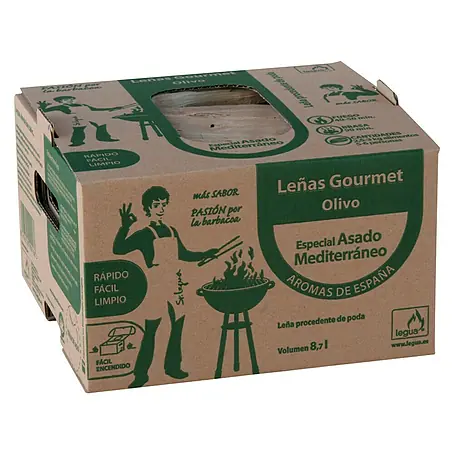 Legua  Leña Gourmet asado olivo